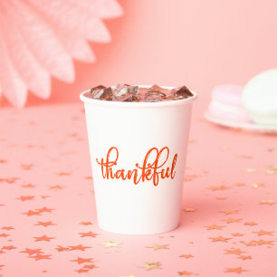 Gobelets En Papier Merci