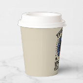 Gobelets En Papier Merci Anciens combattants Tournesol Jour des ancie (Droite)