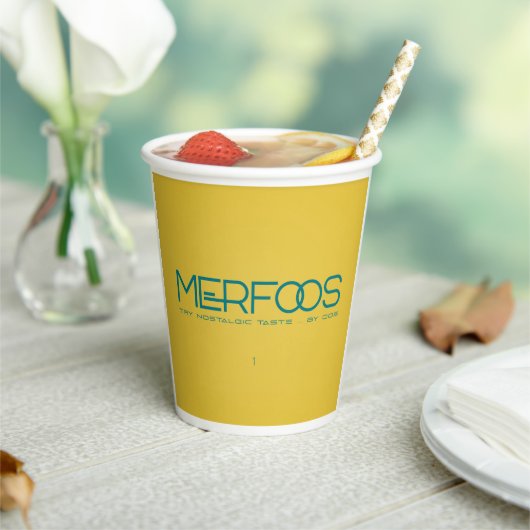 GOBELETS EN PAPIER MERFOOS MUG (Insitu)