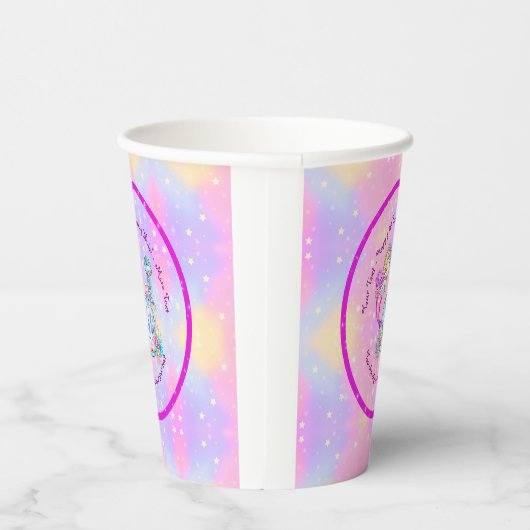 Gobelets En Papier Mermaid 4e anniversaire Modifier Modifier Modifier (Droite)