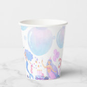 Gobelets En Papier Mermaid Birthday (Recto)