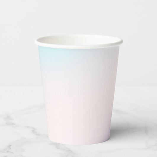 Gobelets En Papier Mermaid Summer Pool 1ère fête d'anniversaire (Verso)