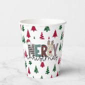 Gobelets En Papier MERRY Christmas Paper Cup (Verso)