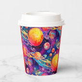 Gobelets En Papier Merveilleuse constellation (Verso)