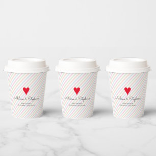 Gobelets En Papier Message du Baby shower Bump Ultrasound Cute