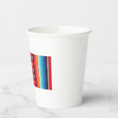 Gobelets En Papier mexicaine nom poncho couverture arrière - plan (Gauche)