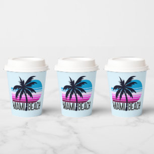 Gobelets En Papier Miami Beach