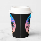 Gobelets En Papier Miami Beach (Droite)