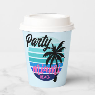 Gobelets En Papier Miami Beach