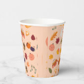 Gobelets En Papier Mignon Automne (Droite)