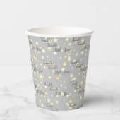Gobelets En Papier Mignon Genre Neutre Twinkle Twinkle Little Star (Recto)