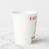 Gobelets En Papier Mignonne Batter UP ! Boys Baseball Sports Van Anni (Droite)