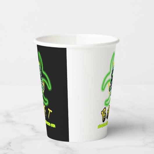 Gobelets En Papier Mignonne, drôle de zombie (Gauche)