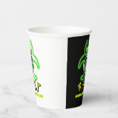 Gobelets En Papier Mignonne, drôle de zombie (Droite)