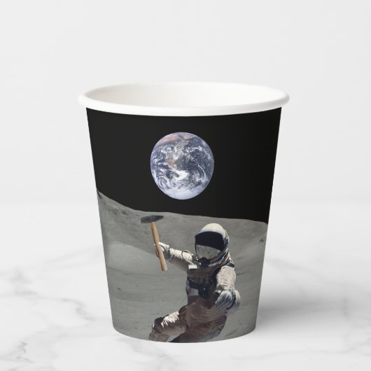 Gobelets En Papier Mine La Lune (Recto)