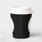 Gobelets En Papier Minimal Cette boisson appartient à Nom personnalis (Droite)