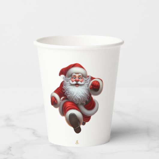 Gobelets En Papier Minimal Christmas Mug | Line Art Tree | KaliraArts (Recto)