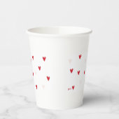 Gobelets En Papier Minimalist “Je t’❤️” Mug (Gauche)