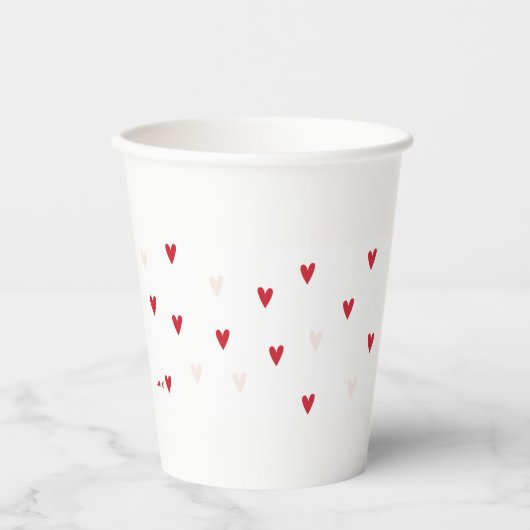 Gobelets En Papier Minimalist “Je t’❤️” Mug (Recto)