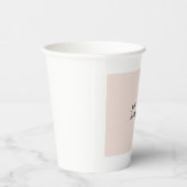 Gobelets En Papier Minimaliste Simple Professionnel Remarquable (Droite)