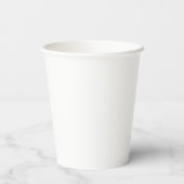 Gobelets En Papier Minuscule Baby shower moderne Humain Shindig (Verso)