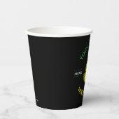 Gobelets En Papier Mister Grinch | Vous êtes un sale con (Recto)