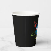 Gobelets En Papier Modèle coloré de l'Atom (Droite)