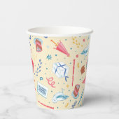 Gobelets En Papier Modèle de célébration d'anniversaire HARRY POTTER™ (Verso)