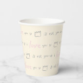 Gobelets En Papier Modèle de citation Where the Wild Things (Verso)