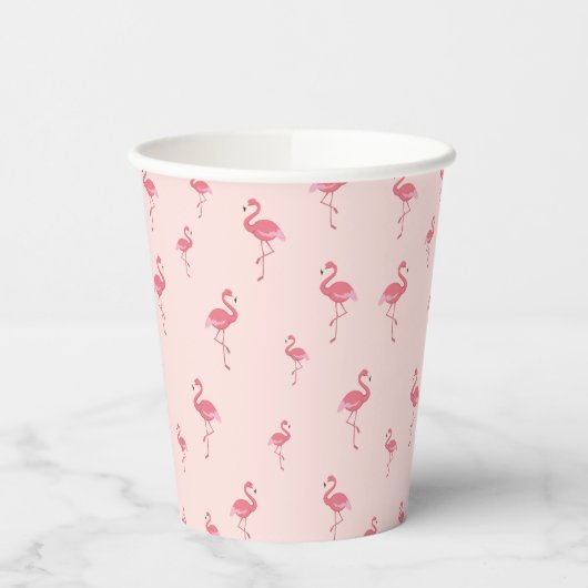Gobelets En Papier modèle flamand rose (Gauche)