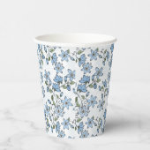 Gobelets En Papier Modèle floral 2 (Droite)