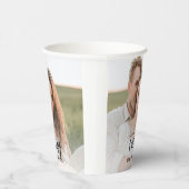 Gobelets En Papier Modern Couple Collage Photo & charmant Cadeau Fami (Droite)