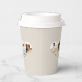 Gobelets En Papier moderne élégant 4 photo graduation Coupe papier (Droite)