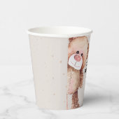 Gobelets En Papier Moderne élégant nous pouvons attendre baby shower (Droite)