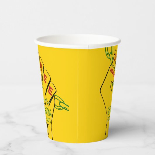 Gobelets En Papier Moderne Libre En Effet 19e (Droite)