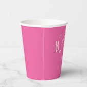 Gobelets En Papier Moderne Nous Faisons Élégant Personnalisé Mariage  (Droite)