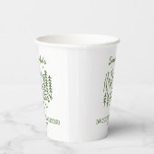 Gobelets En Papier Moderne Simple Camping Bachelorette Party Nature (Droite)