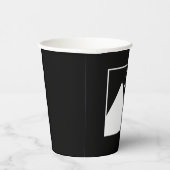 Gobelets En Papier Moderne simple Créez votre propre image Mariage (Droite)