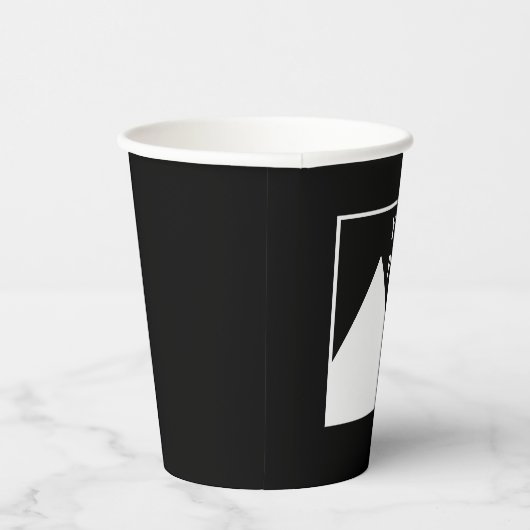 Gobelets En Papier Moderne simple Créez votre propre image Mariage (Droite)