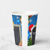 Gobelets En Papier Modifier le texte Joyeuses tasses de papier de Noë (Gauche)