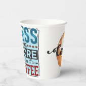 Gobelets En Papier Moins c'est plus & mais premier café (Droite)