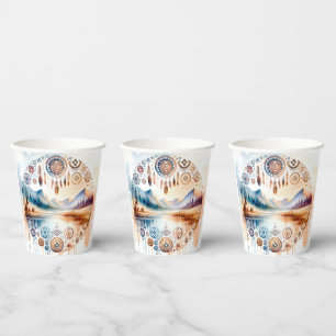 Gobelets En Papier Mois du patrimoine amérindien