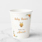 Gobelets En Papier Mommy To Bee Baby shower Paper Cup (Recto)