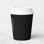 Gobelets En Papier Mon Arbre Familial A Un Deer Stand Dans La Chasse (Gauche)