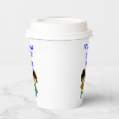 Gobelets En Papier Mon coeur est tout votre Bestie Couple amour Valen (Gauche)