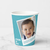 Gobelets En Papier Mon petit patron | Fête d'anniversaire drôle (Recto)