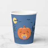 Gobelets En Papier Mon premier Citrouille de pacificateur Halloween (Recto)