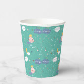 Gobelets En Papier Mon rêve planétaire Gros petit Motif (Droite)