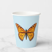 Gobelets En Papier Monarch Butterfly (Verso)