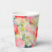 Gobelets En Papier Monet Peonies (Gauche)